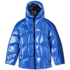 Пуховик Beiser Moncler Genius x Adidas Originals, синий