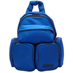 Маленький рюкзак Moncler Genius x adidas Originals, синий