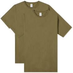 Блестящая футболка Velva Sheen — комплект из 2 шт.