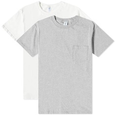 Комплект из 2 футболок с карманами Velva Sheen