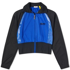 Укороченная спортивная куртка на молнии Moncler Genius, синий