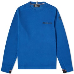 Moncler Grenoble футболка с длинным рукавом, синий