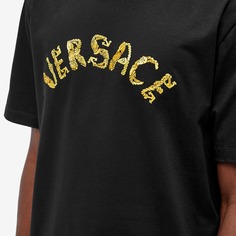 Свитшот с логотипом Versace, черный