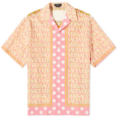 Отпускная рубашка Versace со сплошным принтом