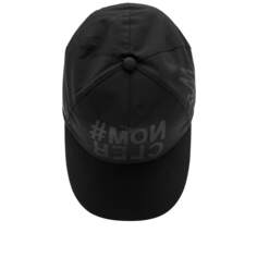 Бейсбольная кепка Moncler Grenoble, черный