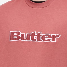 Свитшот с круглым вырезом и логотипом Butter Goods