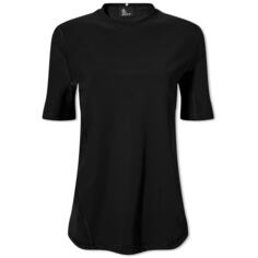 Moncler Grenoble Приталенная футболка, черный