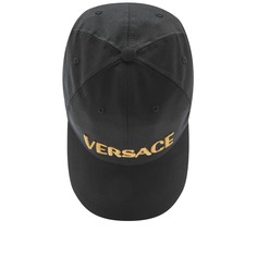 Кепка с логотипом Versace, черный
