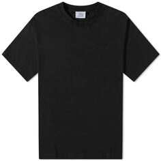 Черная футболка Vetements, черный
