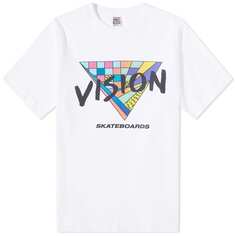 Футболка Vision Streetwear 80-х годов, белый