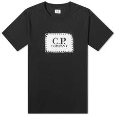 C.P. Company Футболка с логотипом компании, черный