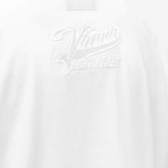 Футболка с логотипом колледжа VTMNTS, белый