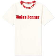 Оригинальная футболка Wales Bonner, слоновая кость