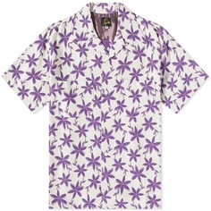 Жаккардовая рубашка Needles One Up с цветочным принтом