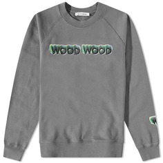 Свитшот с логотипом Wood Wood Hester