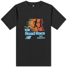 Футболка New Balance Road Race, черный