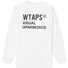 Футболка WTAPS с длинным рукавом и бронезащитой, белый (W)Taps