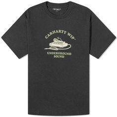 Футболка Carhartt WIP Underground Sound, черный