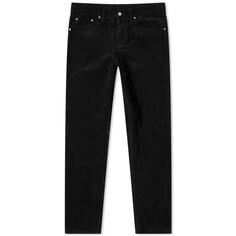 Вельветовые брюки Carhartt WIP Newel, черный