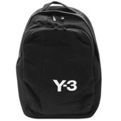 Рюкзак с классическим логотипом Y-3, черный