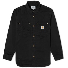 Куртка-рубашка Carhartt WIP дерби, черный