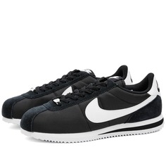 Nike cortez basic nylon - black/white discount