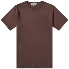 Тройная футболка YMC, коричневый