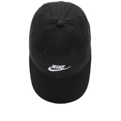 Мытая клубная кепка Nike Futura, черный