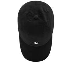 Вельветовая кепка Carhartt WIP Harlem, черный