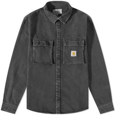 Куртка-рубашка Carhartt WIP Monterey, черный