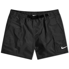 Шорты для волейбола Nike 5 дюймов с поясом , черный