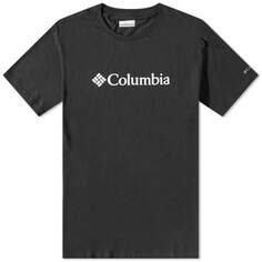 Футболка с базовым логотипом Columbia CSC, черный