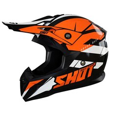Шлем для мотокросса Shot Pulse Revenge, оранжевый