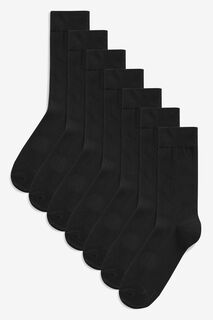 Мужские носки с высоким содержанием хлопка Next, черный