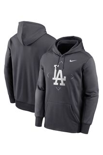 Флис Los Angeles Dodgers Therma Icon Performance Nike, серый