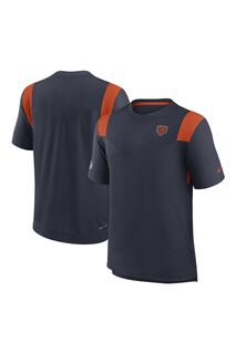 Рубашка с короткими рукавами Fanatics Chicago Bears и технологией dri-FIT Player Nike Nike, синий