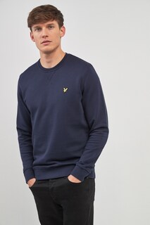 Толстовка с круглым вырезом Lyle &amp; Scott, синий