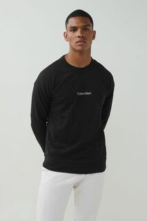 Черная толстовка Lounge Calvin Klein, черный