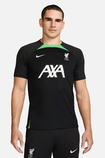 Трикотажная футбольная рубашка Liverpool FC Strike Dri-FIT Nike, черный