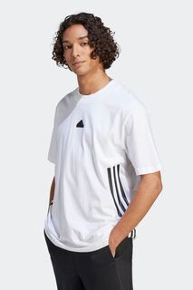 Спортивная одежда Футболка с 3 полосками Future Icons adidas, белый