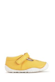 Желтые детские туфли Start-Rite Tumble с застежкой-липучкой и Т-образным ремешком Start Rite, желтый