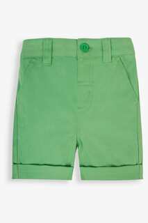 Твиловые шорты чинос для мальчика JoJo Maman Bébé, зеленый