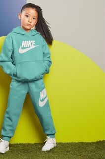 Флисовый спортивный костюм Club для малышей Nike, зеленый