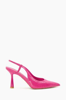 Розовые туфли на высоком каблуке Cabanna Dune London, розовый