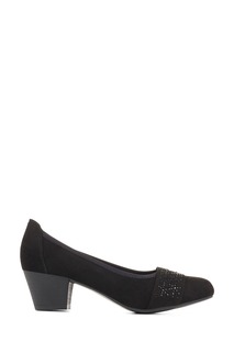 Элегантные черные женские туфли на высоком каблуке Pavers, черный