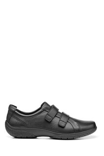 Закрытые туфли Leap II на шнуровке для очень широкой стопы Hotter, черный