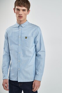 Оксфордская рубашка Lyle &amp; Scott, синий