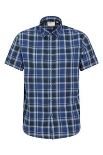 Мужская хлопковая рубашка Weekender Mountain Warehouse, синий