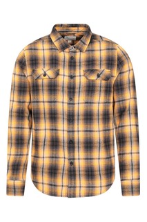 Фланелевая рубашка с длинными рукавами Trace - Мужчины Mountain Warehouse, желтый