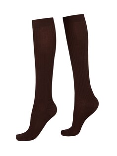 Носки до колена CALZEDONIA, коричневый